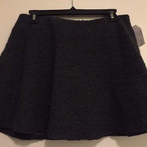 Theyskens’ Theory  Wool Blend Skirt Dark Grey size 4/38  Great Condition